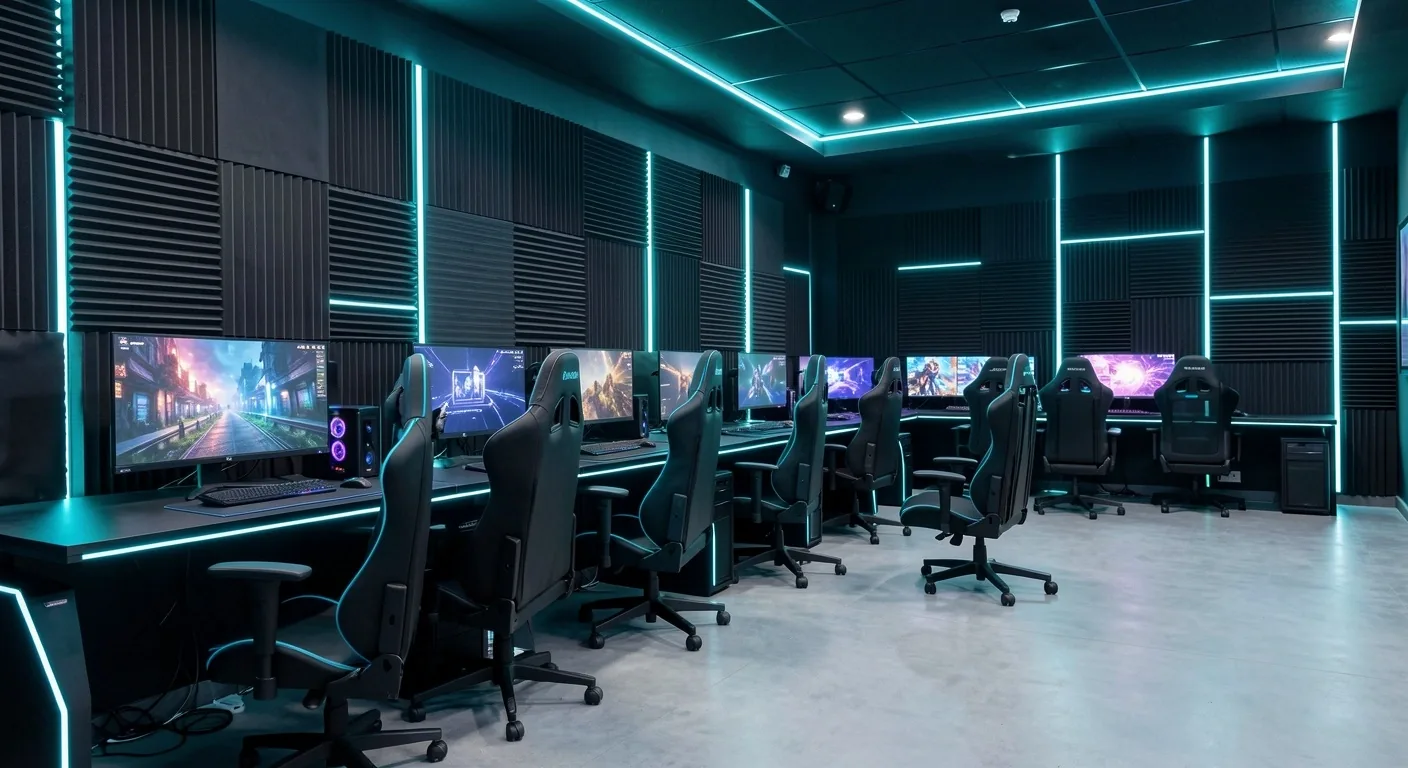 Sala privada de competición en Riberano